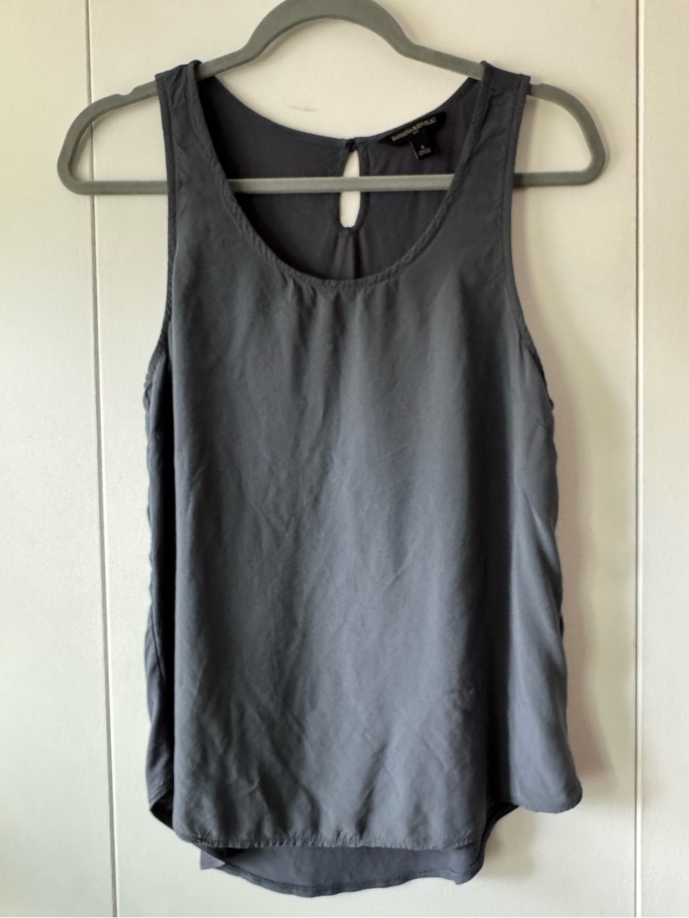 Banana Republic Women's Tank Top - Slate Gray